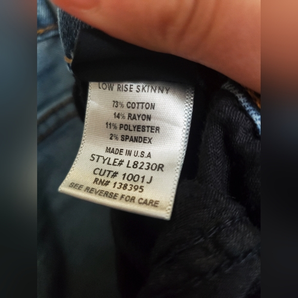 Flying Monkey Low Rise Skinny Jeans - Picture 11 of 12